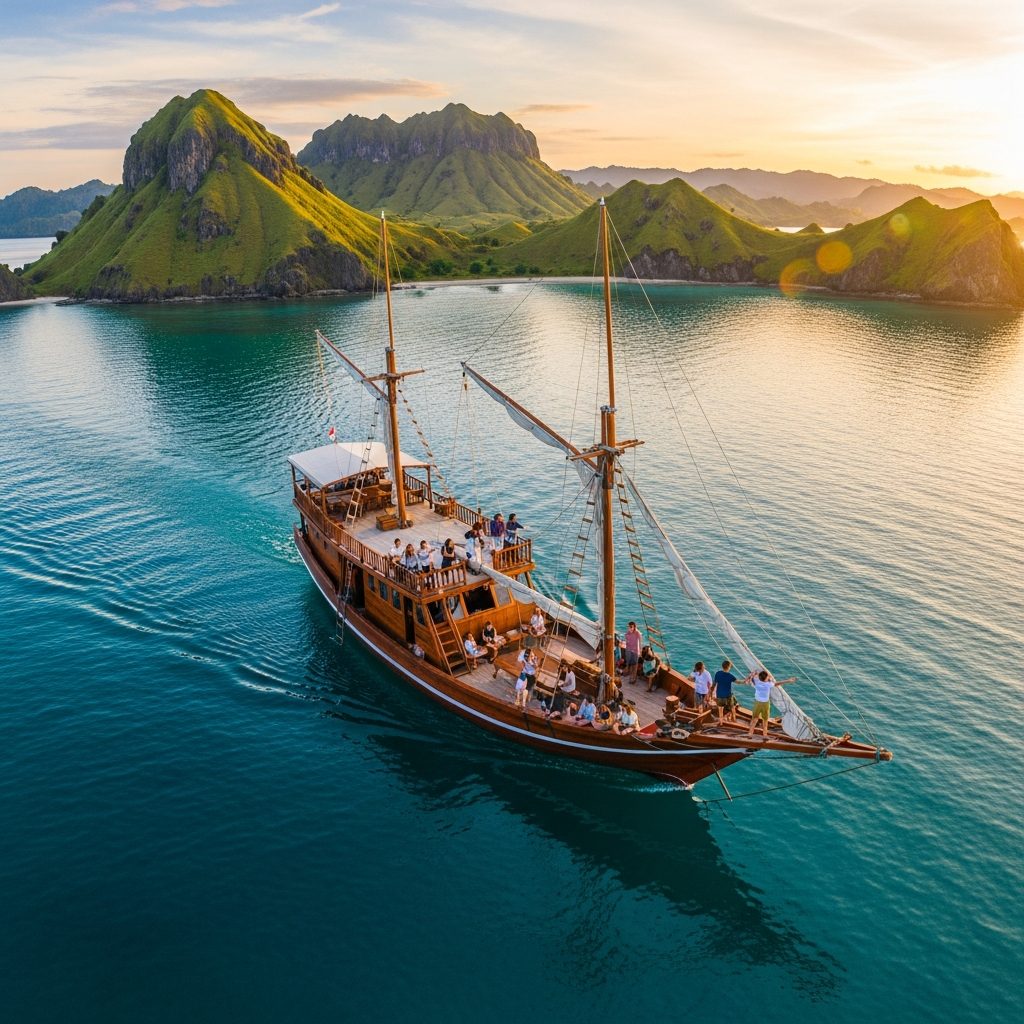 Boat tour experience in Labuan Bajo