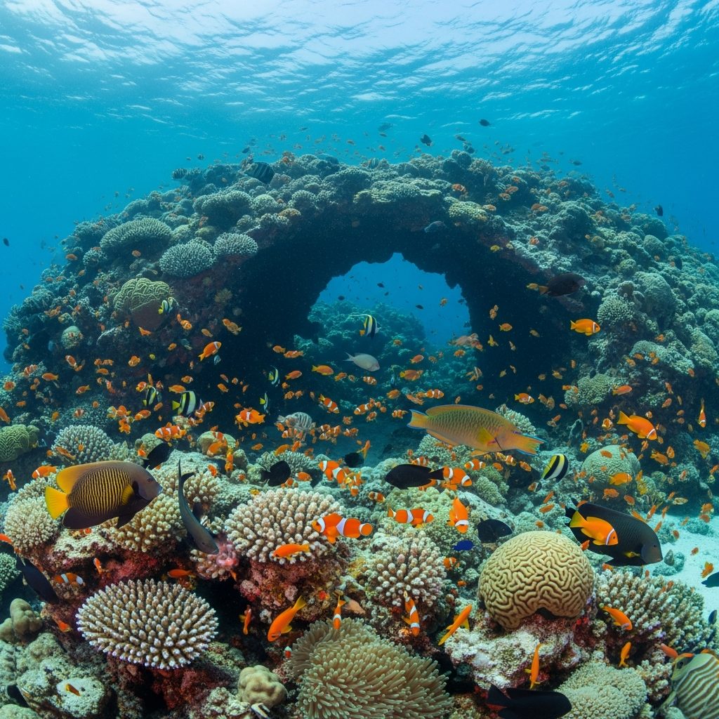 Castle Rock dive site Komodo