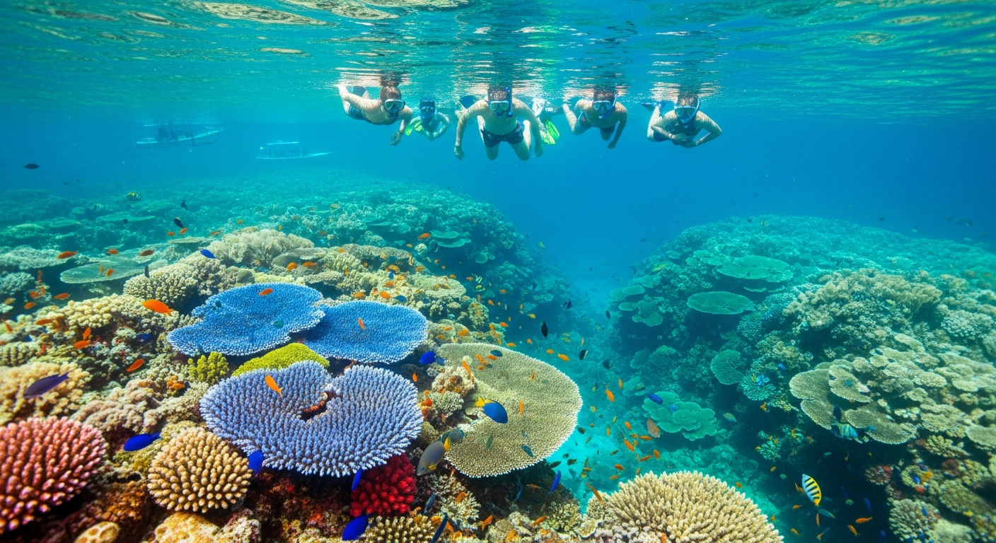 Snorkeling at Crystal Rock Komodo