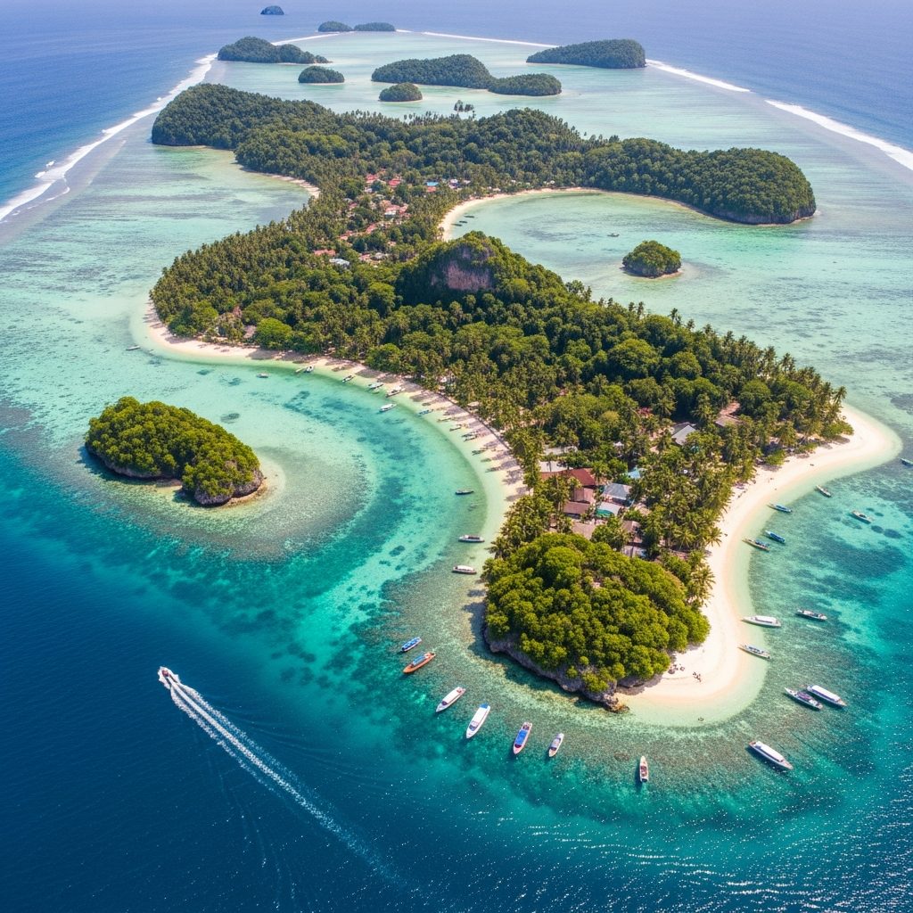 Beautiful destinations across Komodo National Park