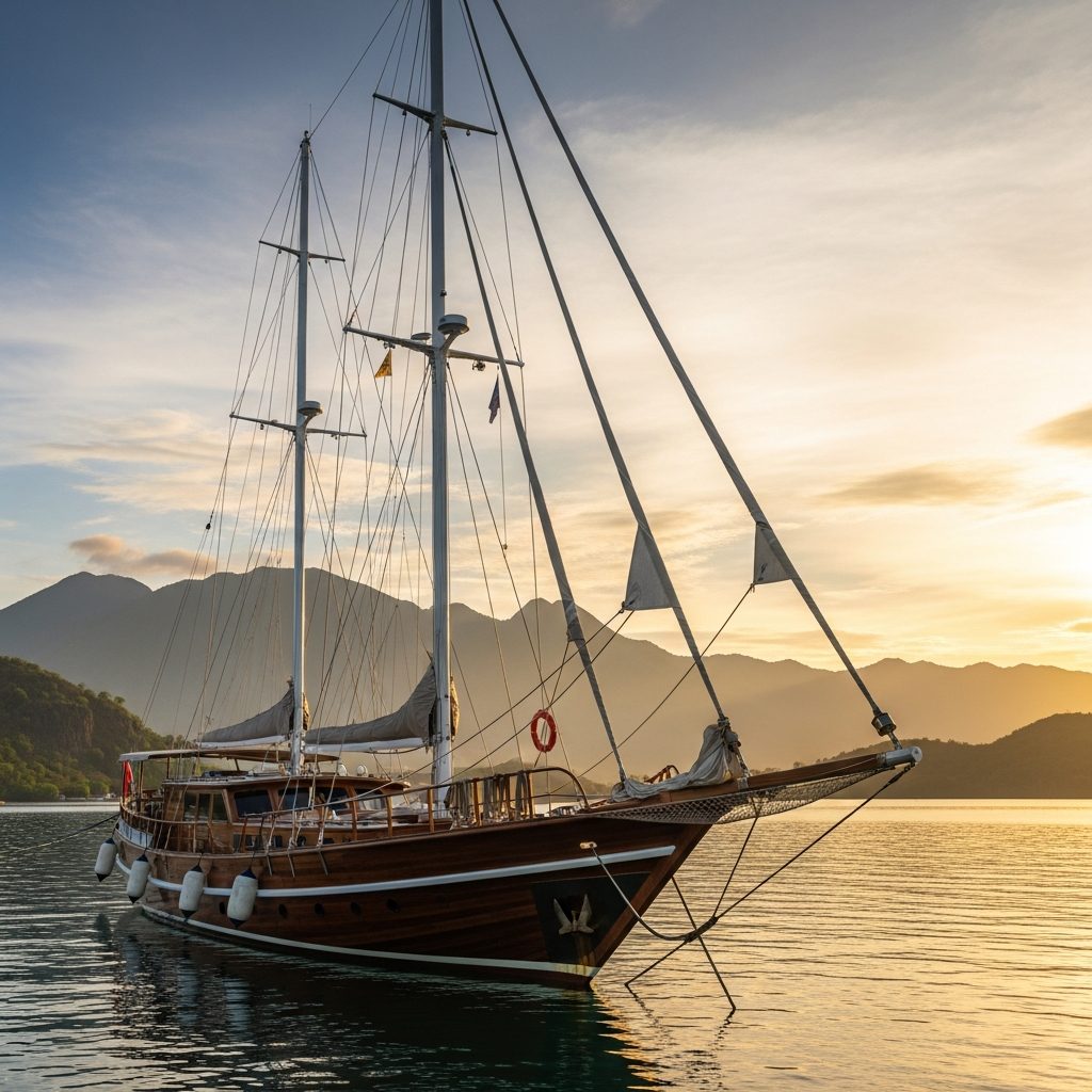 Luxury liveaboard ready for Komodo adventure booking
