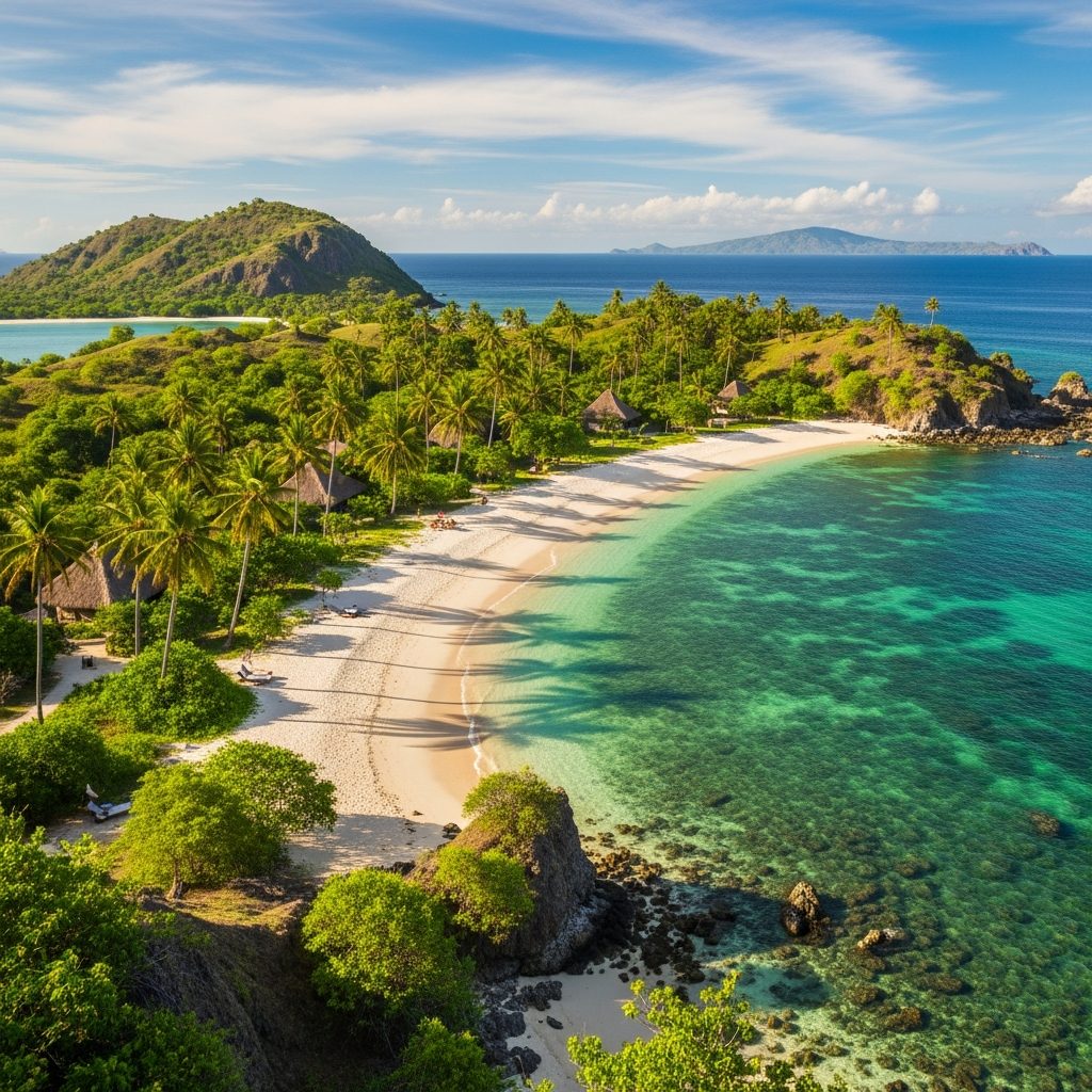 Sebayur Island resort area Komodo